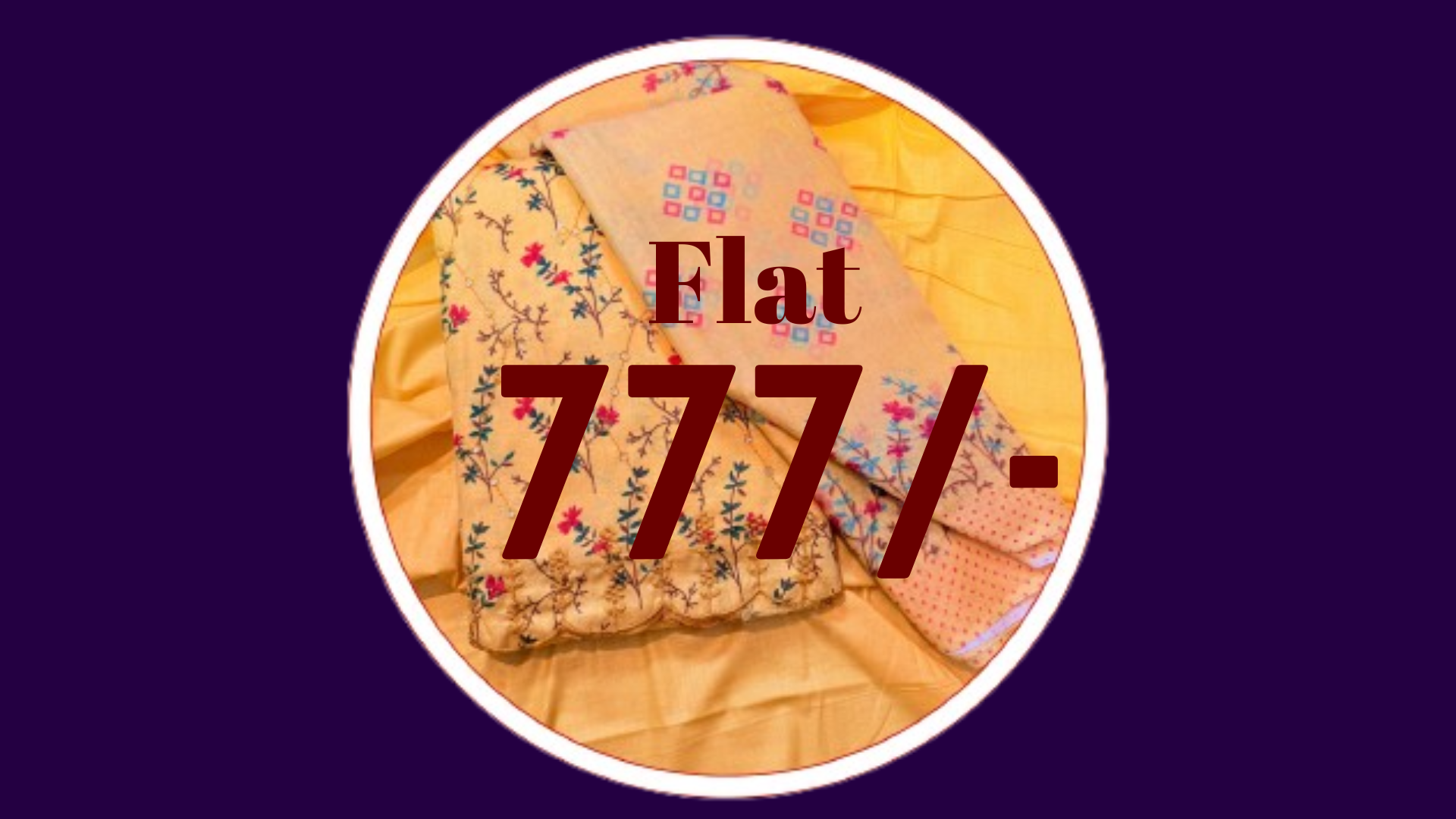 Flat  777 /-